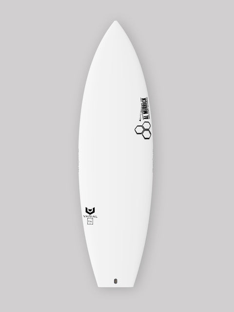 Channel Islands Surfboards Neckbeard 2. Groveler surfboard built with Varial Foam and Infused Glass. Custom dims, color, fin boxes, custom surfboard carbon and surfboard glass. In stock and custom options available.